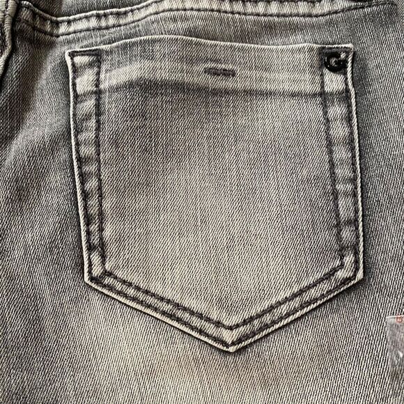 G by Guess Suzette Super Skinny Black Asphalt Wash Jeans Size 26 - Picture 9 of 14